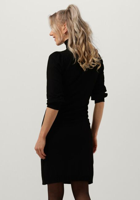 Schwarze MINUS Minikleid MERSIN HIGHNECK KNIT DRESS - large