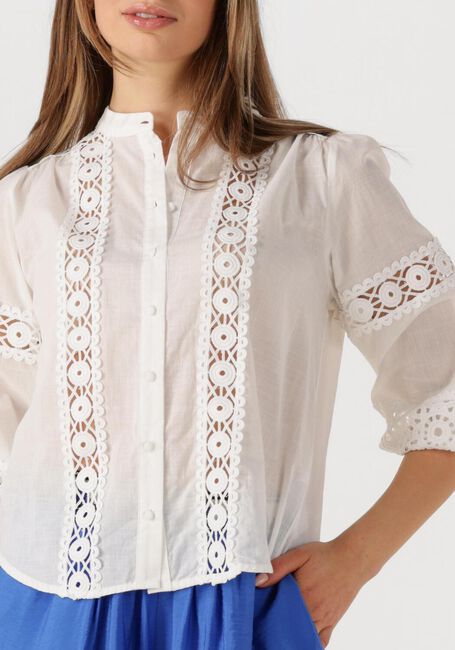Weiße LOLLYS LAUNDRY Blusen JUNELL SHIRT LS - large
