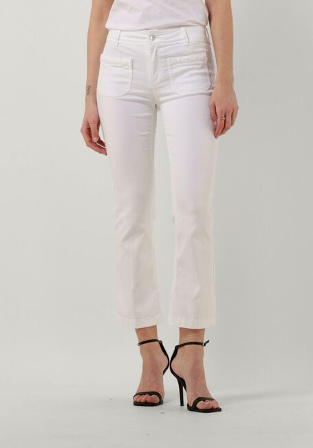 Weiße LIU JO Flared jeans PANT.ZAMPETTA BRAID H.W. - large