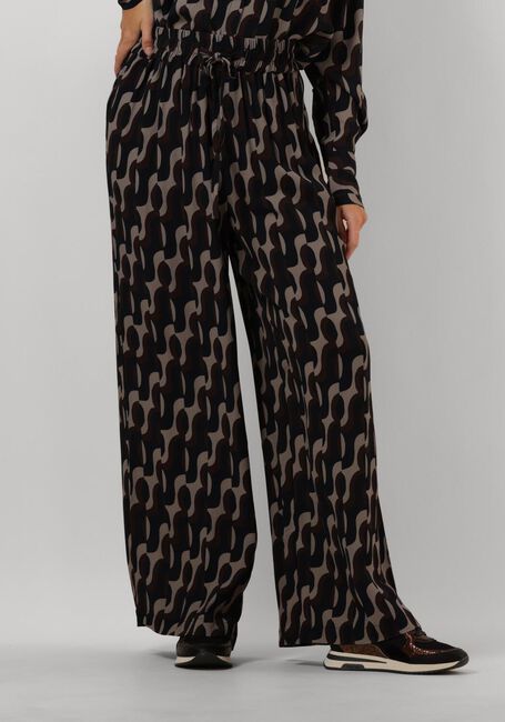 Schwarze NOTRE-V Weite Hose NV-EMMELIE - large