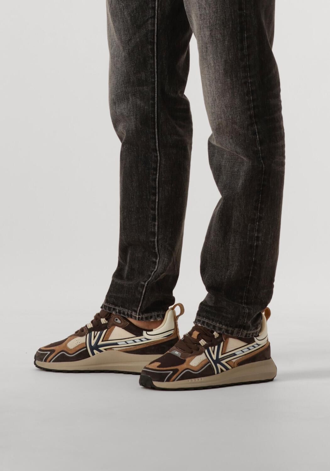Braune KAOTIKO Sneaker Low VANCOUVER TECH - large