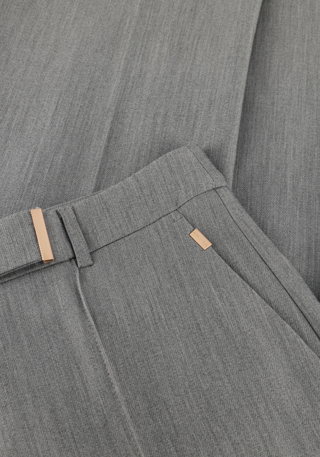 Graue AAIKO Schlaghose CHANTALLE R PES 345 - large