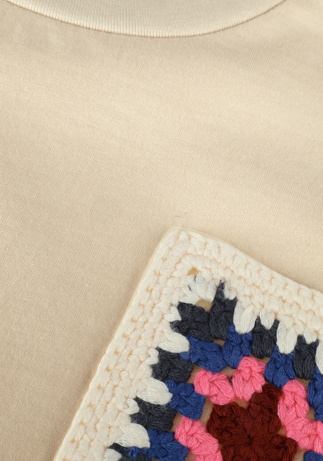 Nicht-gerade weiss LOOXS T-shirt OVERSIZED CROP T-SHIRT - large