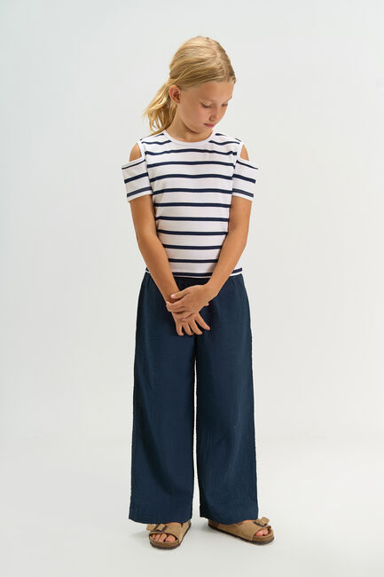 Blaue THE NEW T-shirt TNTISH - large