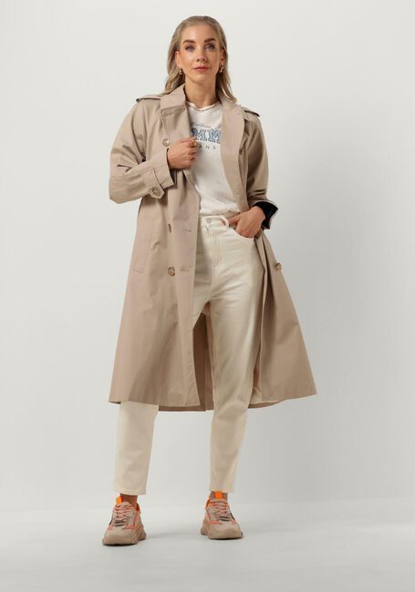 Weiße TOMMY JEANS T-shirt TJW RLX VARSITY LUX TEE - large