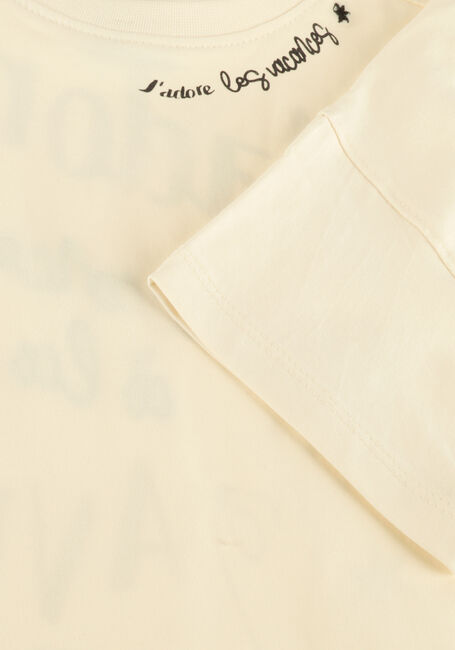 Beige INDIAN BLUE JEANS T-shirt T-SHIRT WIDE CROPPED - large