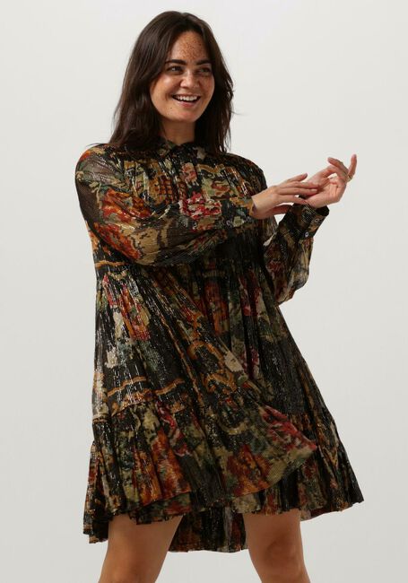 Braune MES DEMOISELLES Minikleid MOLDA - large