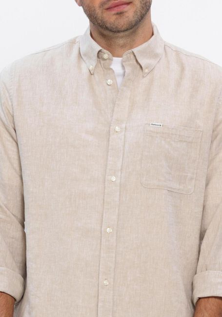 Beige BARBOUR Casual-Oberhemd NELSON TAILORED SHIRT - large