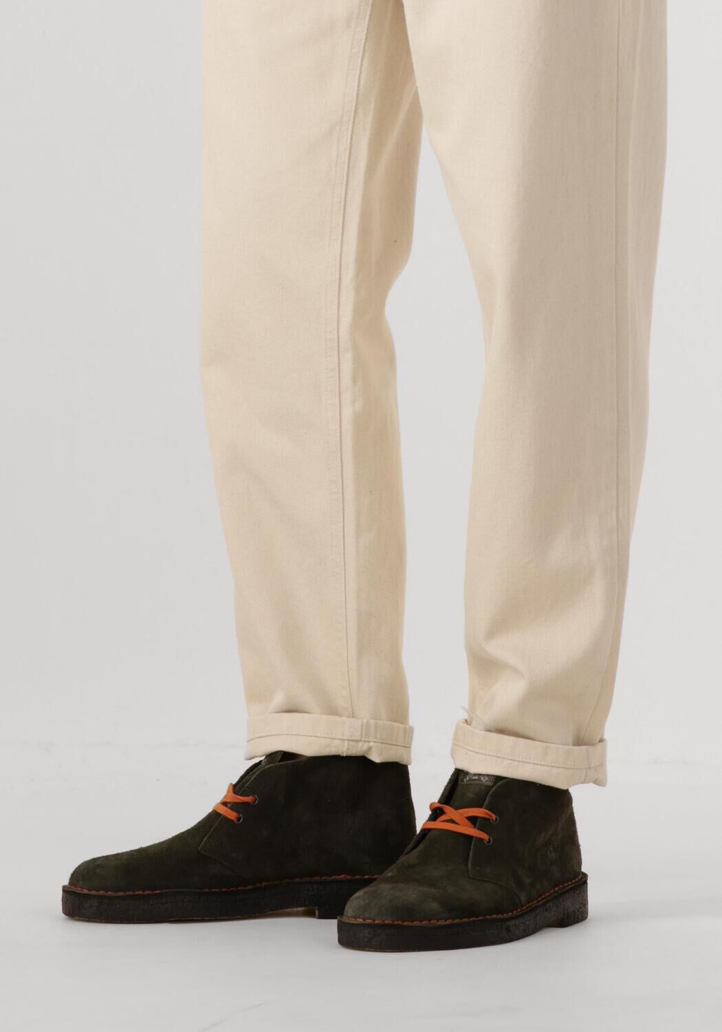 Gr&uuml;ne CLARKS ORIGINALS Schn&uuml;rschuhe DESERT BOOT HEREN - large