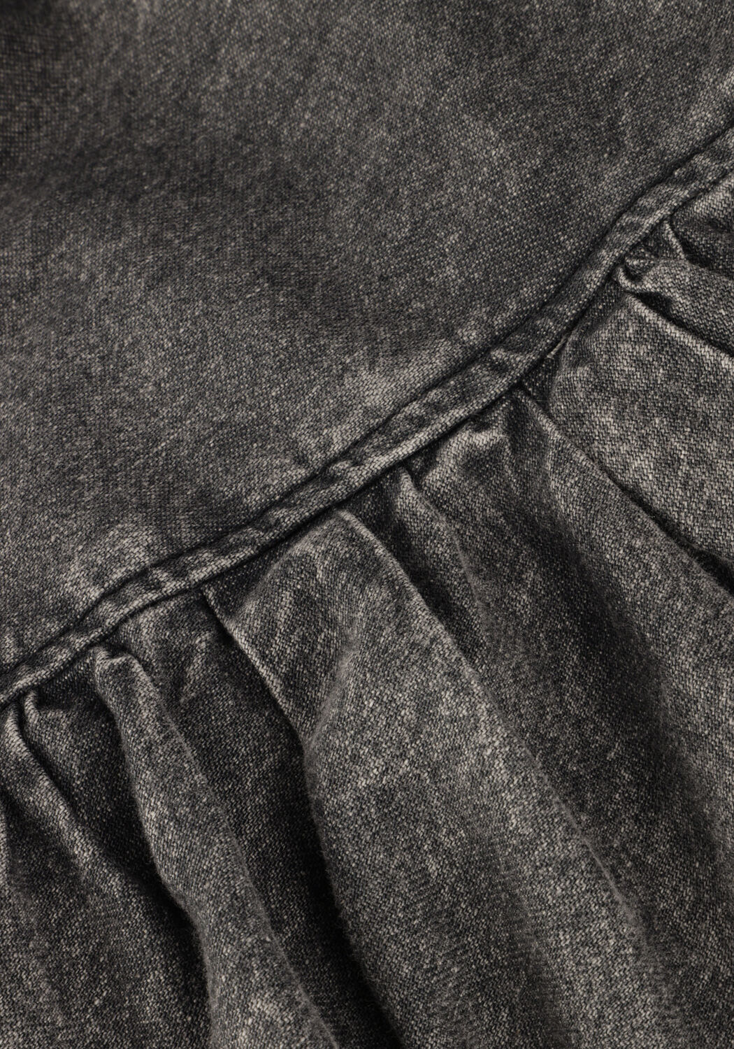 Graue CO'COUTURE Blusen DAMIAN DENIM SHIRT - large