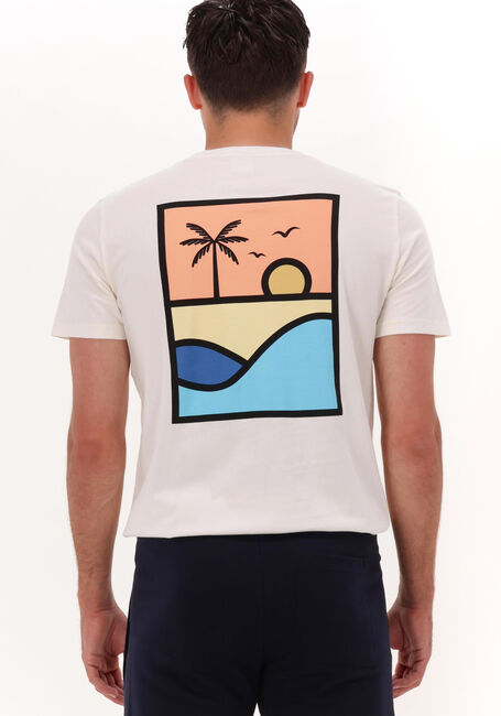 Ecru KULTIVATE T-shirt TS PLAYA - large