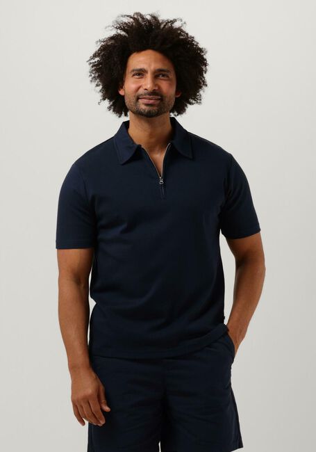 Dunkelblau MINIMUM Polo-Shirt JESSO - large