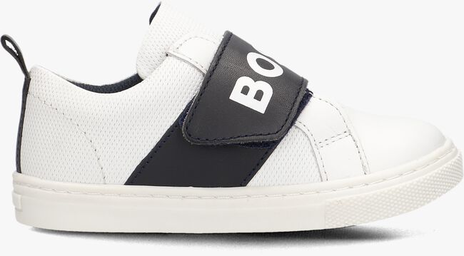 Weiße BOSS KIDS Sneaker low BASKETS J50870 - large