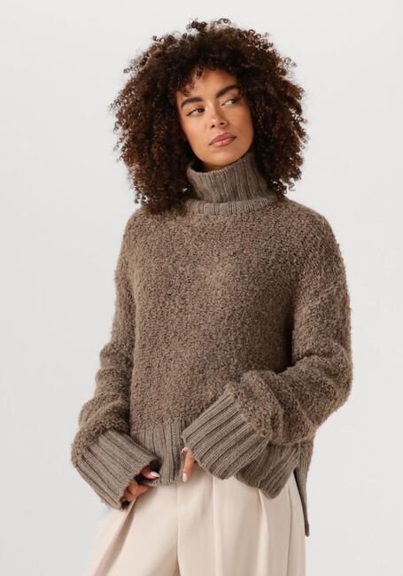 Braune INWEAR Pullover GUOIW HIGHNECK - large