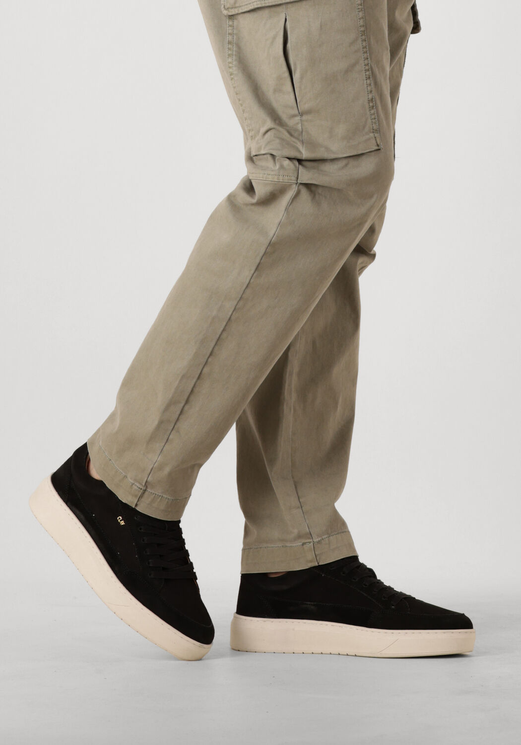 Schwarze CLAY Sneaker Low LPENZO - large