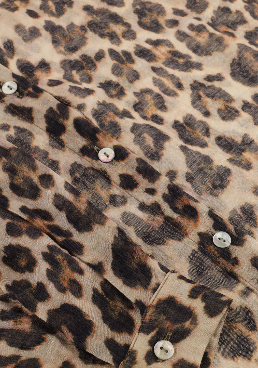 Mehrfarbige/Bunte WITHBLACK Blusen WBLSANDRA LEO LS SHIRT - large