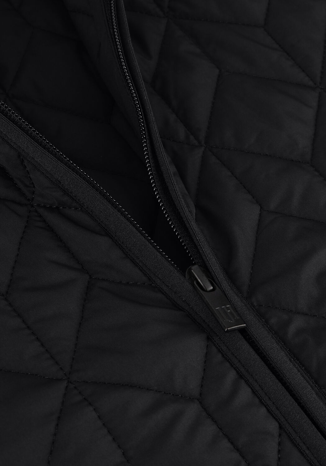 Schwarze ILSE JACOBSEN Wattierte Jack ART06 - large