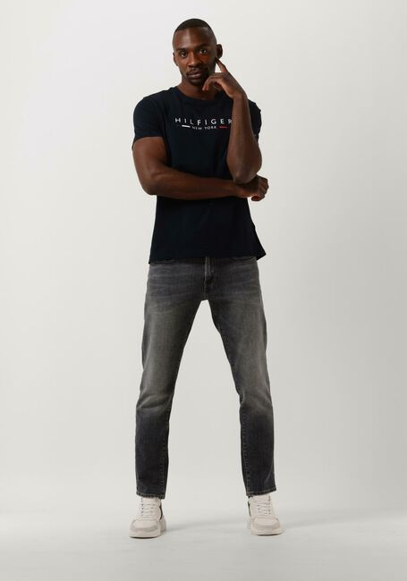 Dunkelblau TOMMY HILFIGER T-shirt HILFIGER NEW YORK TEE - large