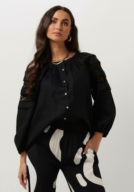 Schwarze RESORT FINEST Blusen BLOUSE CHIC - large