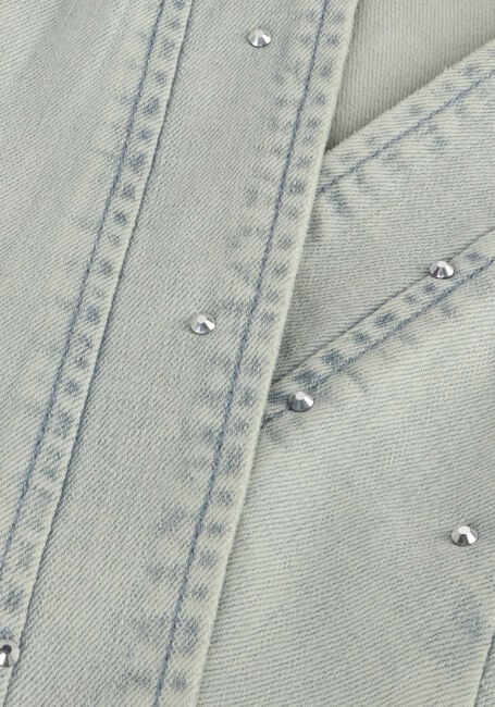 Hellblau INDIAN BLUE JEANS Gilet DENIM GILET FANCY - large