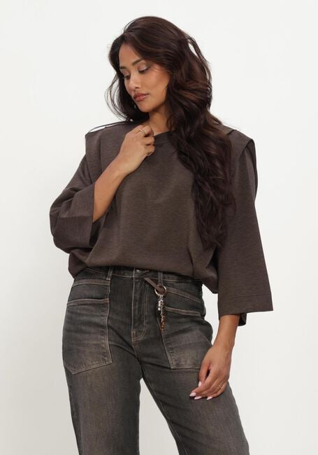 Braune MOS MOSH Pullover MMMAE O-3/4 SLEEVE SWEATSHIRT - large
