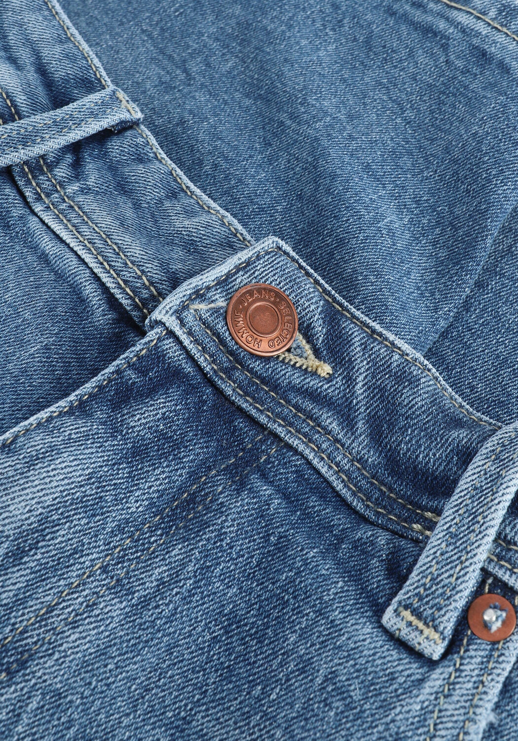 Blaue SELECTED MEN Kurze Hosen SLHALEX 21407 L.B STRETCH SHOR - large