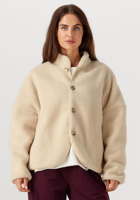 Beige PENN & INK Teddy-Jacke JACKET W25C281 - large