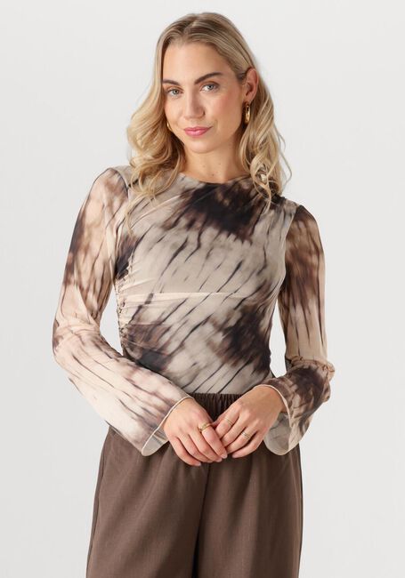 Mehrfarbige/Bunte NEO NOIR Blusen LENIDA FADED MESH BLOUSE - large