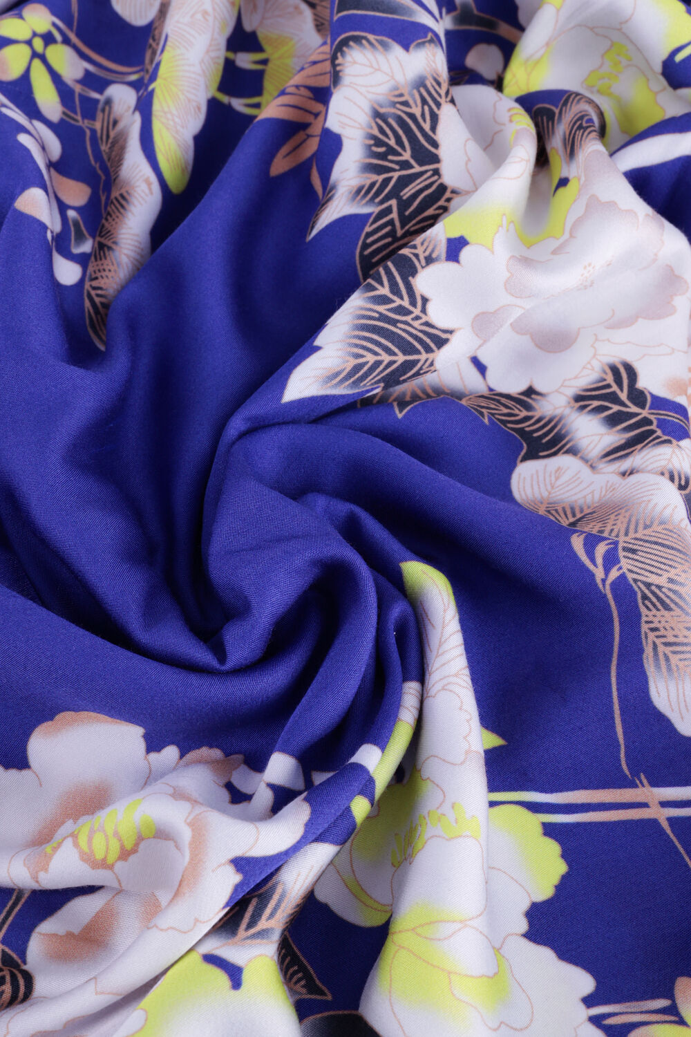 Blaue LOLLYS LAUNDRY Midikleid HARPER DRESS - large