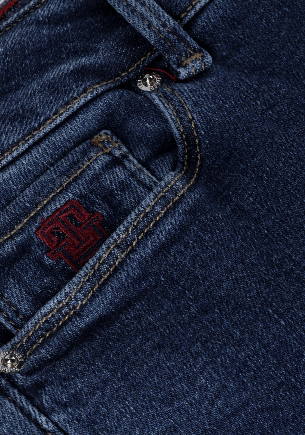 Blaue TOMMY HILFIGER Skinny jeans TH FLEX HARLEM U SKINNY HW EDEN - large