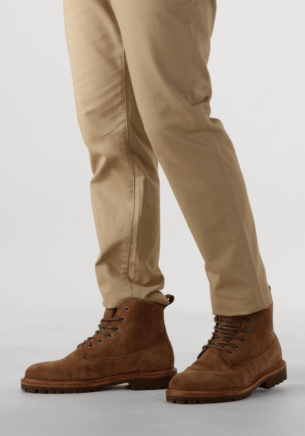 Braune BLACKSTONE Schn&uuml;rboots CG186 - large