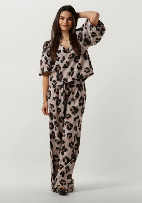 Sand BY-BAR Blusen JUTA CHEETAH BLOUSE - large