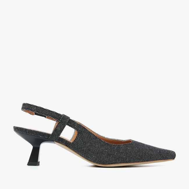 Schwarze VIA VAI Slingbacks SUZY ALIYA - large