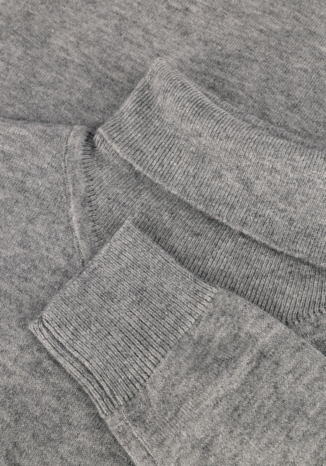 Graue OBJECT Pullover OBJTHESS L/S ROLLNECK KNIT PULLOVER - large