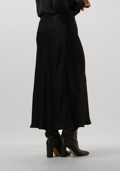Schwarze SUMMUM Midirock SKIRT HEAVY SILK TOUCH - large