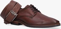 Cognacfarbene MAZZELTOV Business Schuhe BARI - medium