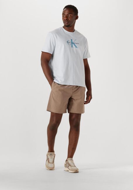 Hellblau CALVIN KLEIN T-shirt SS HERO MONOLOGO TEE 20S - large