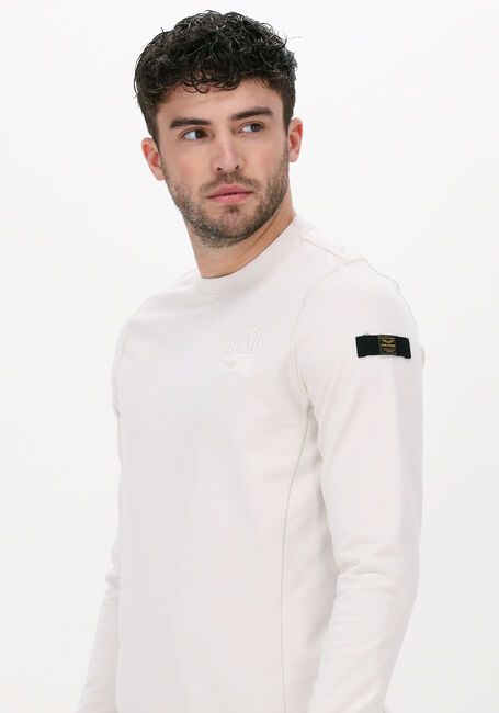 Nicht-gerade weiss PME LEGEND Sweatshirt R-NECK FINE TERRY - large