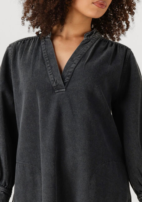 Schwarze BY-BAR Maxikleid JINA TWILL DRESS - large