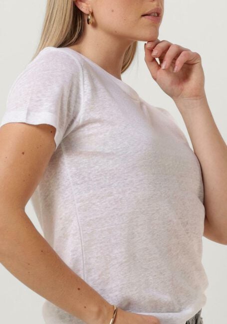 Weiße SECOND FEMALE T-shirt PEONY O NECK TEE - large