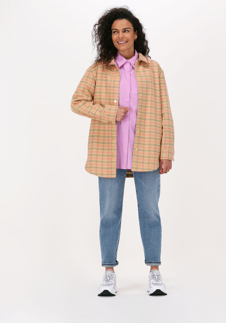 Orangene SCOTCH & SODA Jack BASKET WEAVE SHIRT JACKET IN CHECK - large