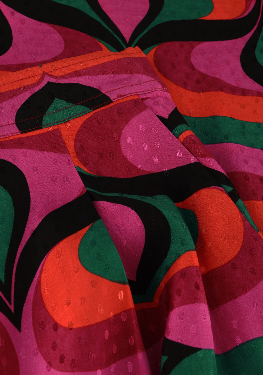 Fuchsie IDANO Weite Hose HILDE SIXTIES - large