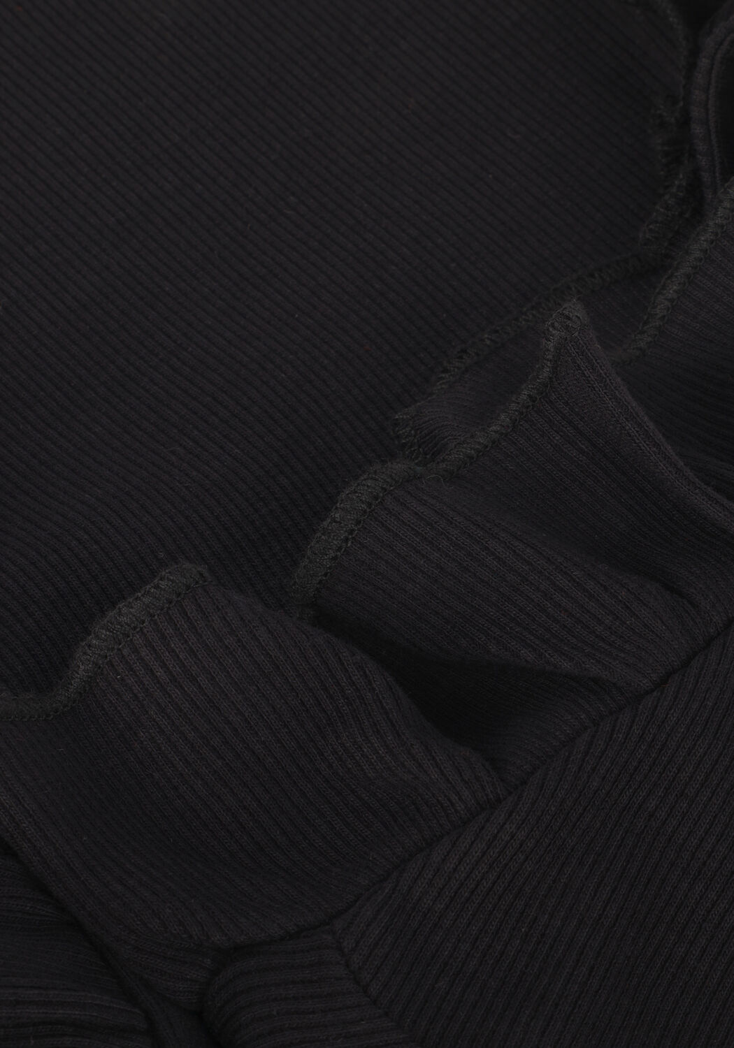 Schwarze NIK & NIK Top RIB SLEEVE TOP - large