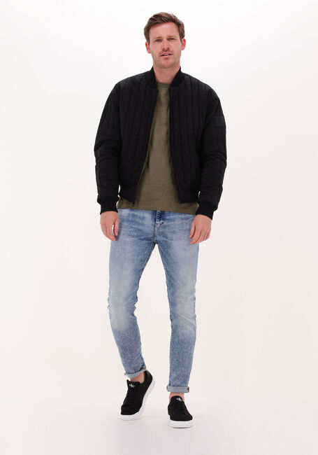 Olive CALVIN KLEIN Jack REVERSIBLE BOMBER JACKET - large