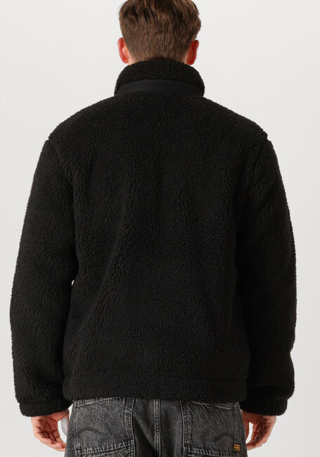 Schwarze STR&Oslash;M Clothing Teddy-Jacke Sherpa - large