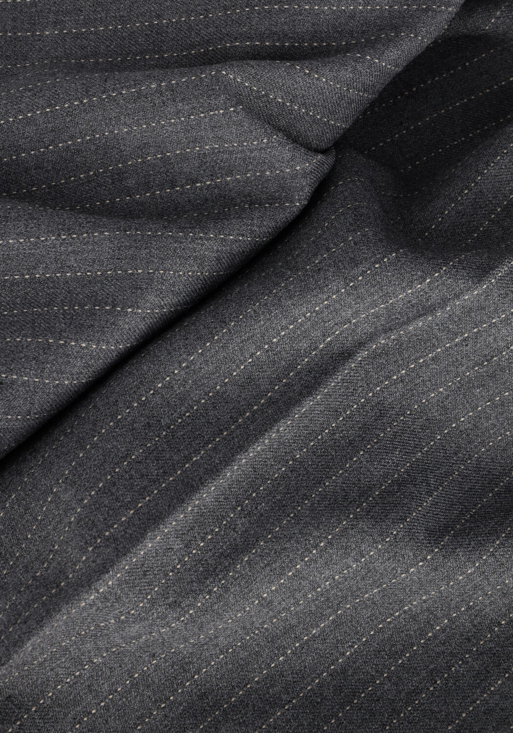 Graue SELECTED WOMEN Hose FANNI HW WIDE PANT B - large