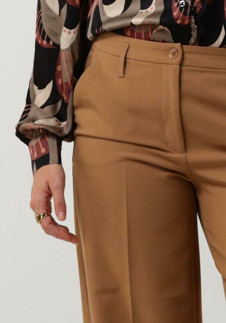 Braune SUMMUM Weite Hose TROUSERS WIDE LEGS FOAM UNI - large