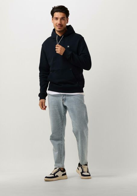 Dunkelblau SCOTCH & SODA Sweatshirt ESSENTIAL LOGO BADGE HOODIE - large