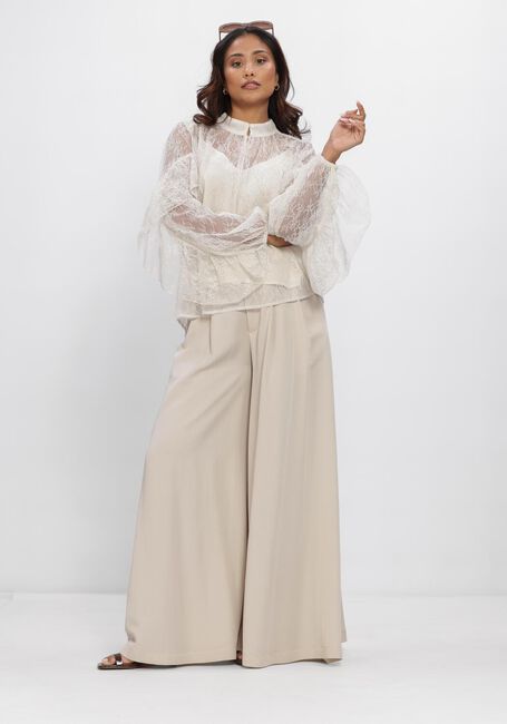 Beige SECOND FEMALE Blusen SYBELL LACE BLOUSE - large