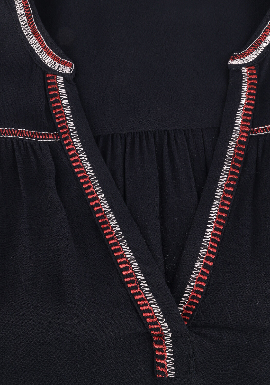 Schwarze BY-BAR Minikleid NOMI EMBROIDERY DRESS - large